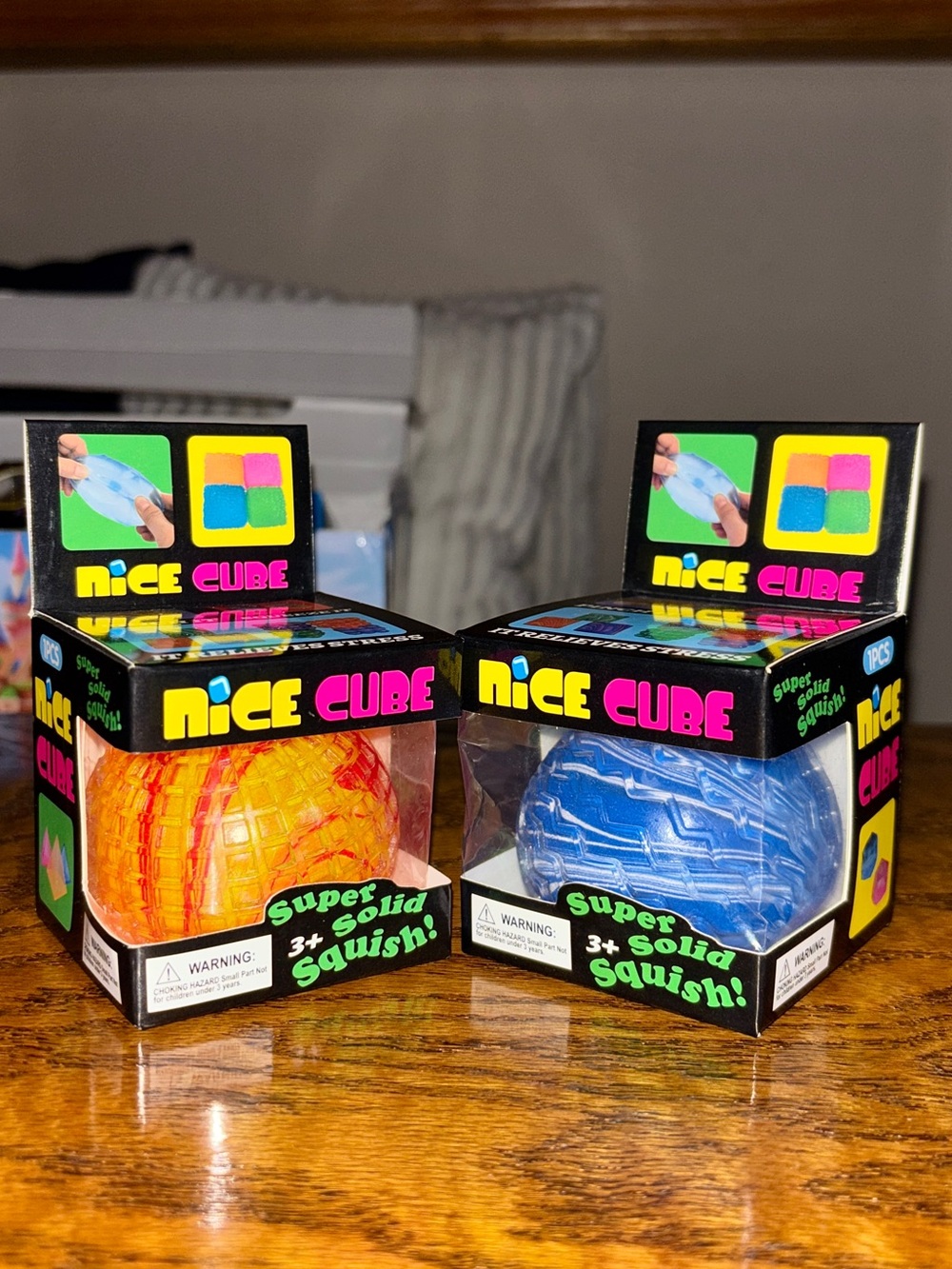 2X NWT Nice Cube Marbled Squishies